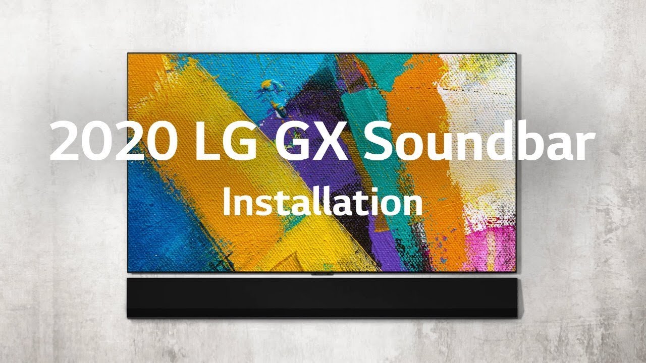 LG GX Soundbar | Unboxing & &Epsilon;&gamma;&kappa;&alpha;&tau;ά&sigma;&tau;&alpha;&sigma;&eta;