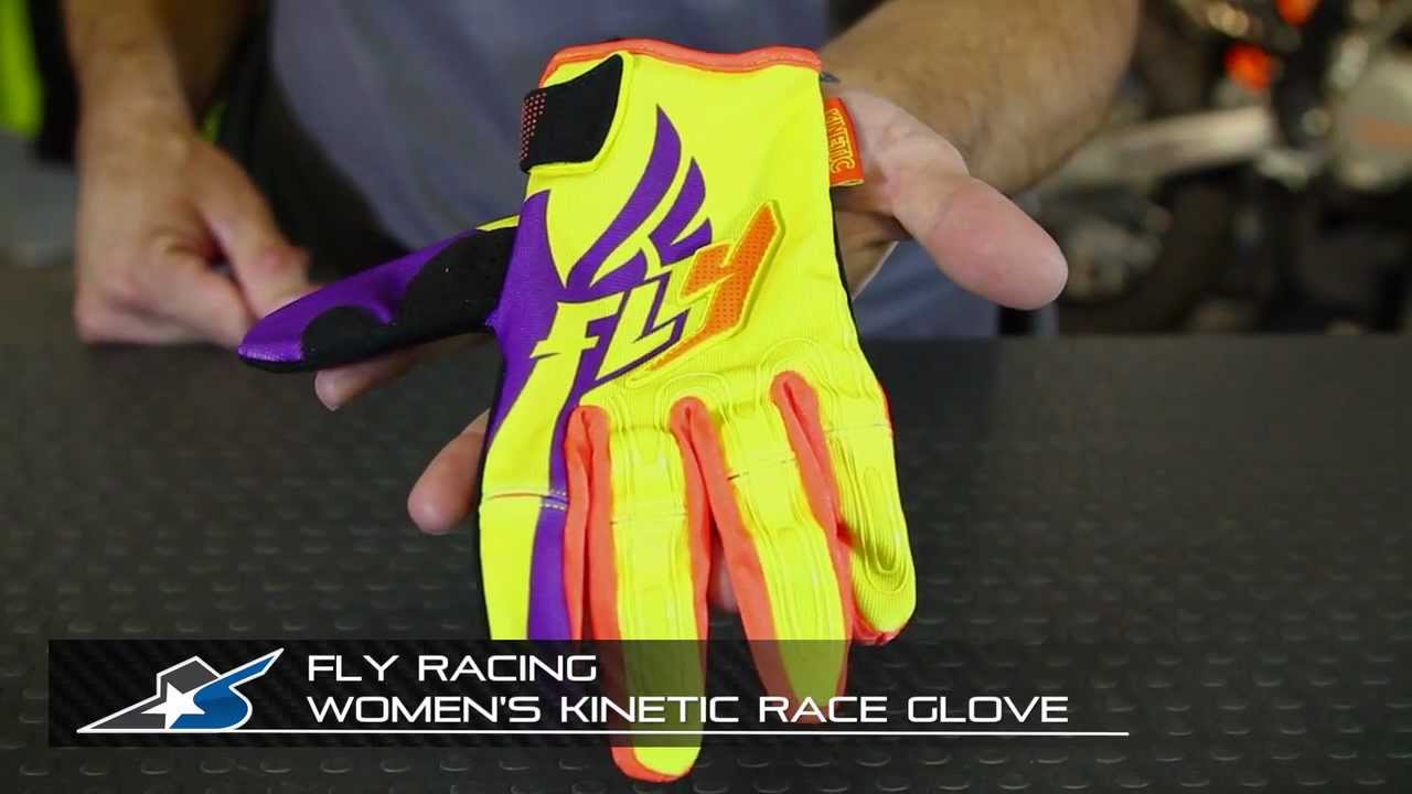 Fly Racing Ladies Kinetic Race Glove from Motorcycle-Superstore.com