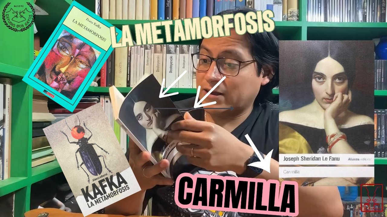 Kafka y Sheridan Le Fanu. Unboxing mercado libre, mi primera compra.