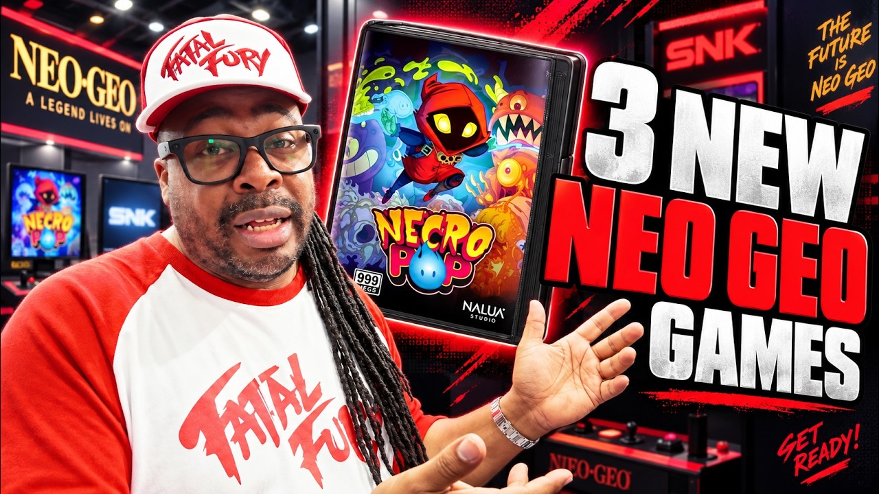 Trzy zupełnie nowe gry Neo Geo na AES