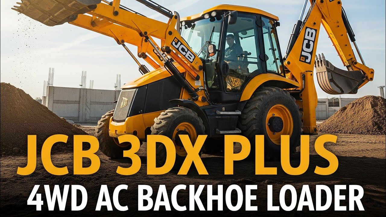 JCB 4WD AC Backhoe loader Machine 🤩 @Jcballianz 