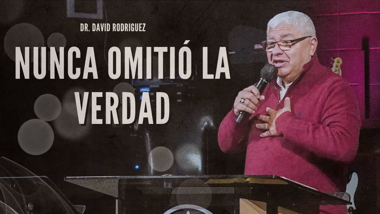 Palabras y acciones fuertes de Jesús | Dr. David Rodriguez| Sermones Cristianos TBB El Redentor