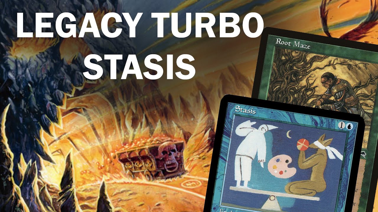 HURRY UP AND FREEZE! Legacy Simic Turbo Stasis with Root Maze, Urza's Saga, Black Vise, MTG Combo