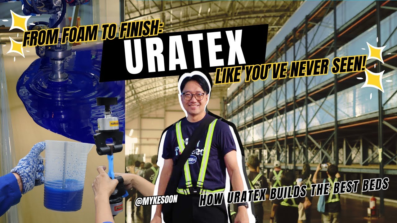 Inside URATEX: A Tour of Their World-Class Foam & Mattress Facility | Plaridel, Bulacan