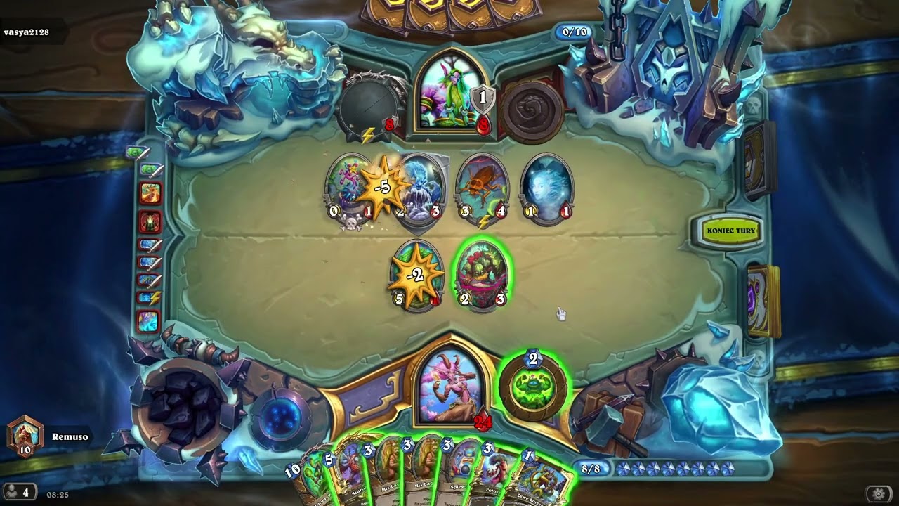 Hearthstone druid low ranking match