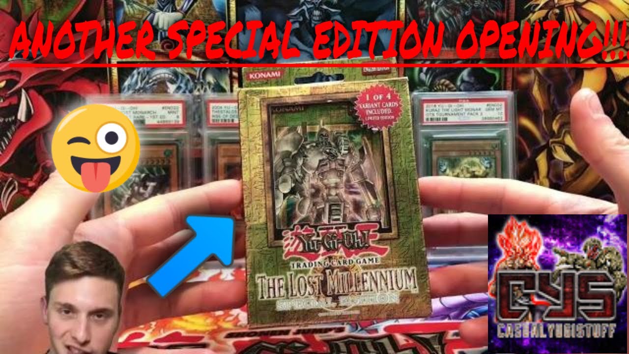 Yu-Gi-Oh! 2005 The Lost Millennium Special Edition Opening!