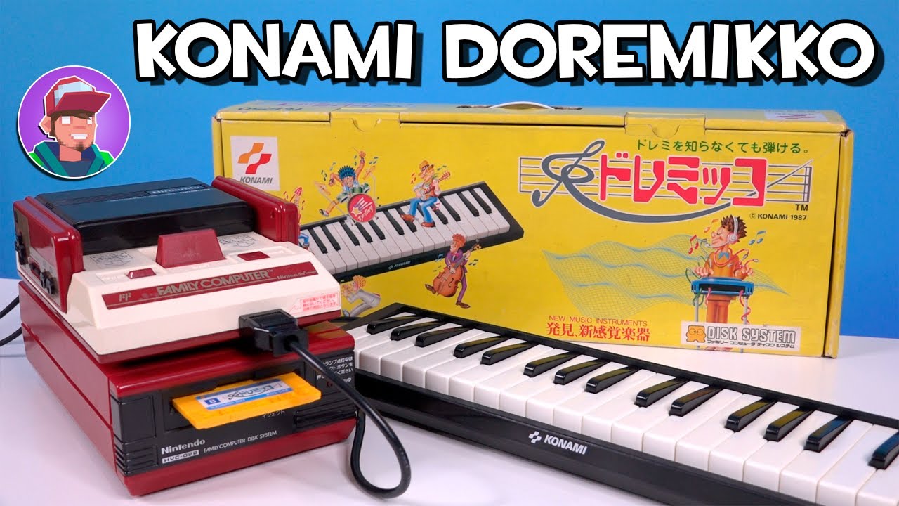 Синтезатор для Famicom. Konami Doremikko (ドレミッコ)