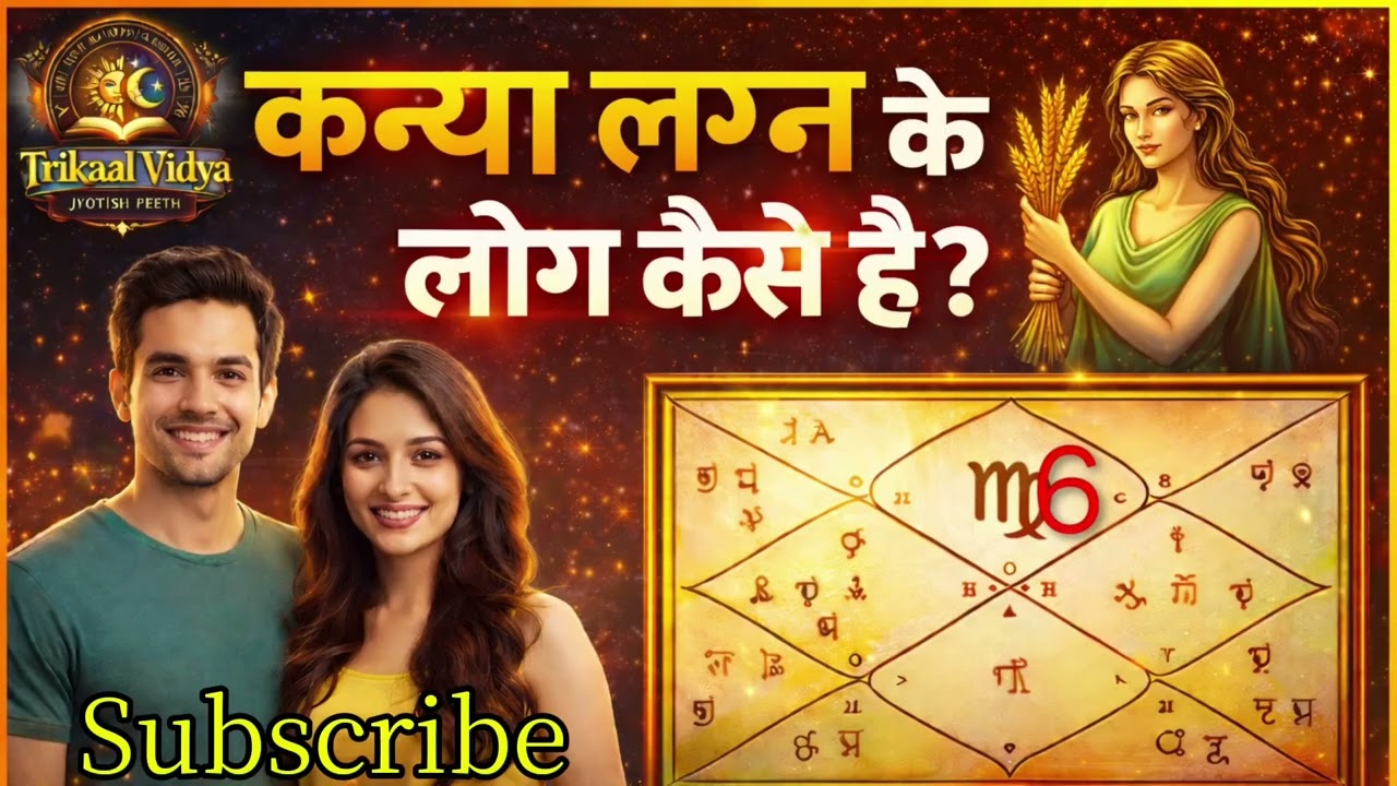 कन्या लग्न के लोग कैसे होते हैं? Virgo Ascendant Personality secrets love वृषभ राशि #vedicastrology