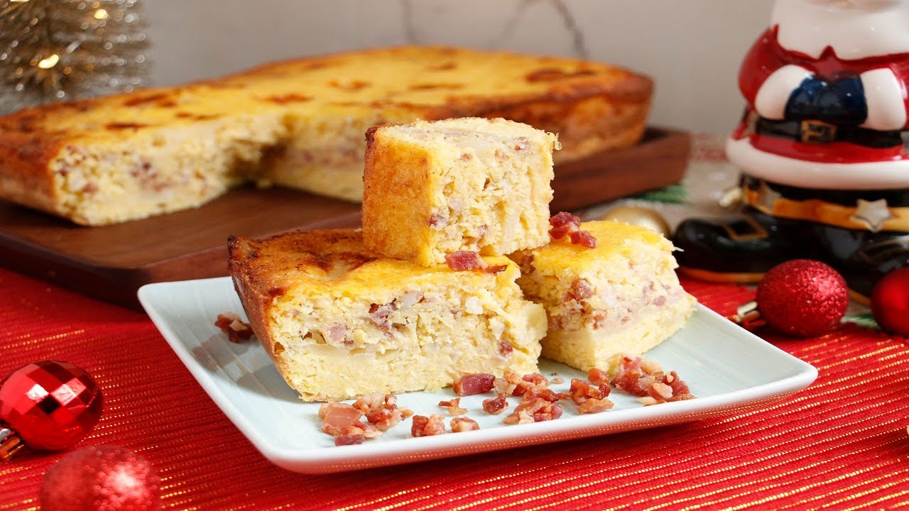 CHIPA GUASU RELLENO DE PANCETA - COCINERITOS TV