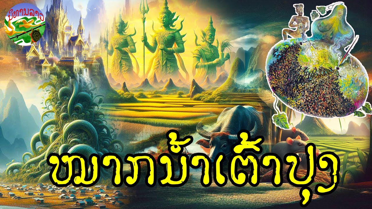 ໝາກນ້ຳເຕົ້າປຸງ | หมากน้ำเต้าปุง || ນິທານລາວ 