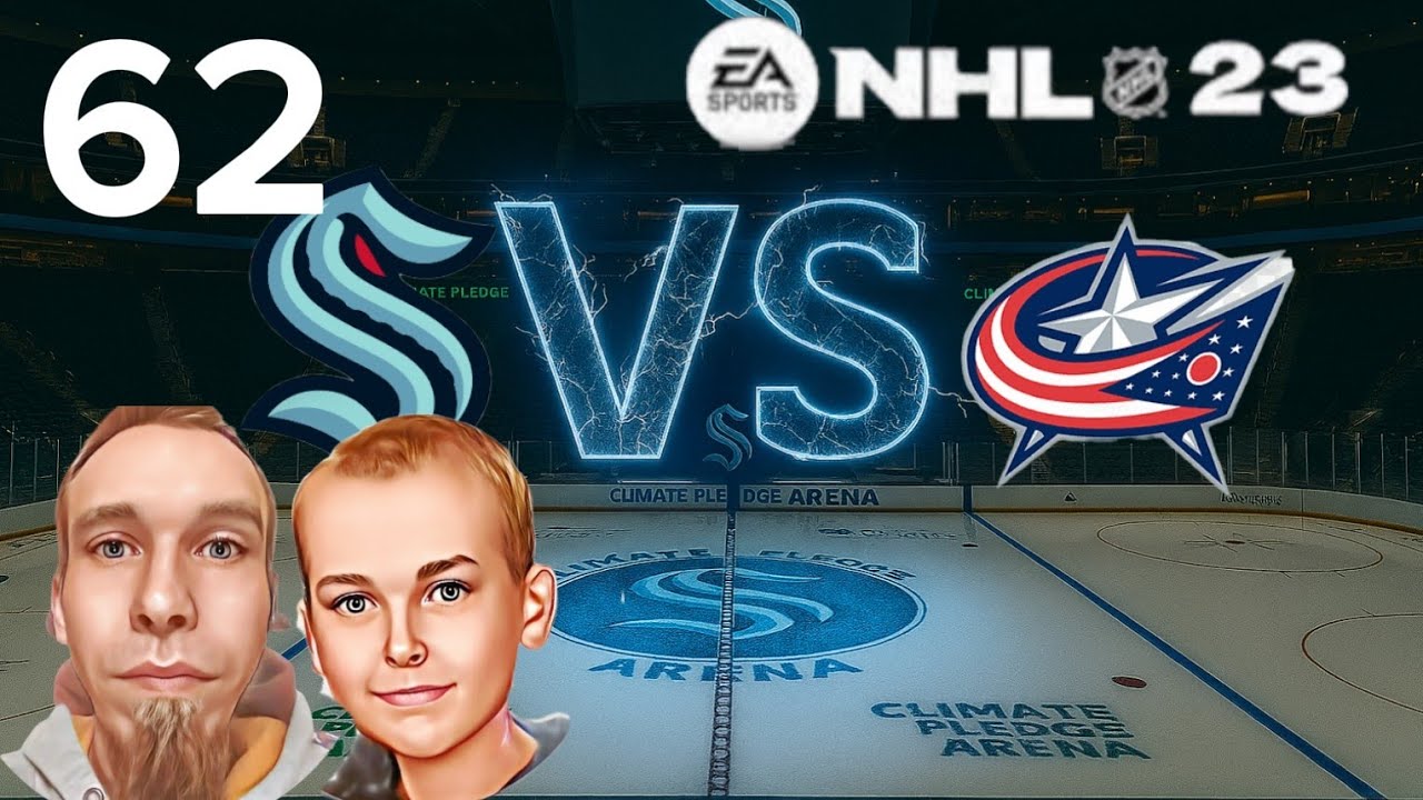 Seattle Kraken - Columbus Blue Jackets | NHL 23 Suomi - Fantasy Draft