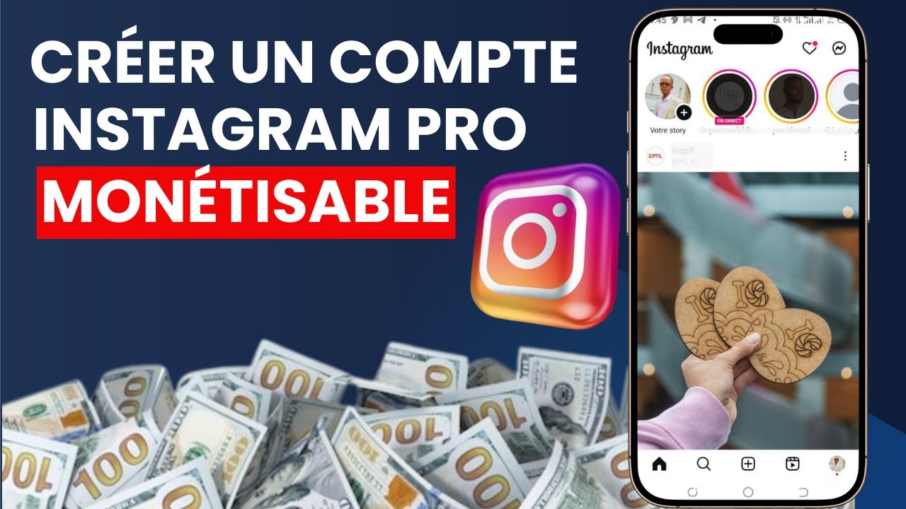 Comment Créer un Compte Instagram Professionnel et Monétisable en 2025 (MÉTHODE SIMPLE)