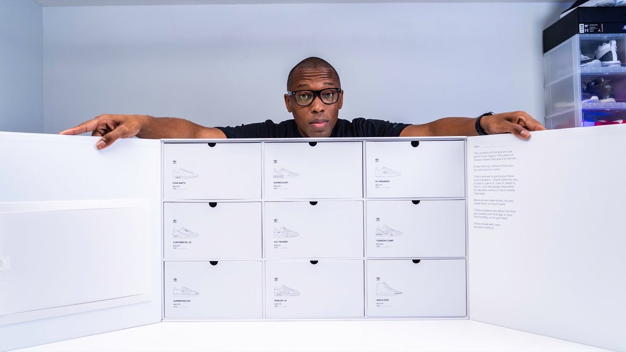 HUGE ADIDAS SNEAKER Package UNBOXING