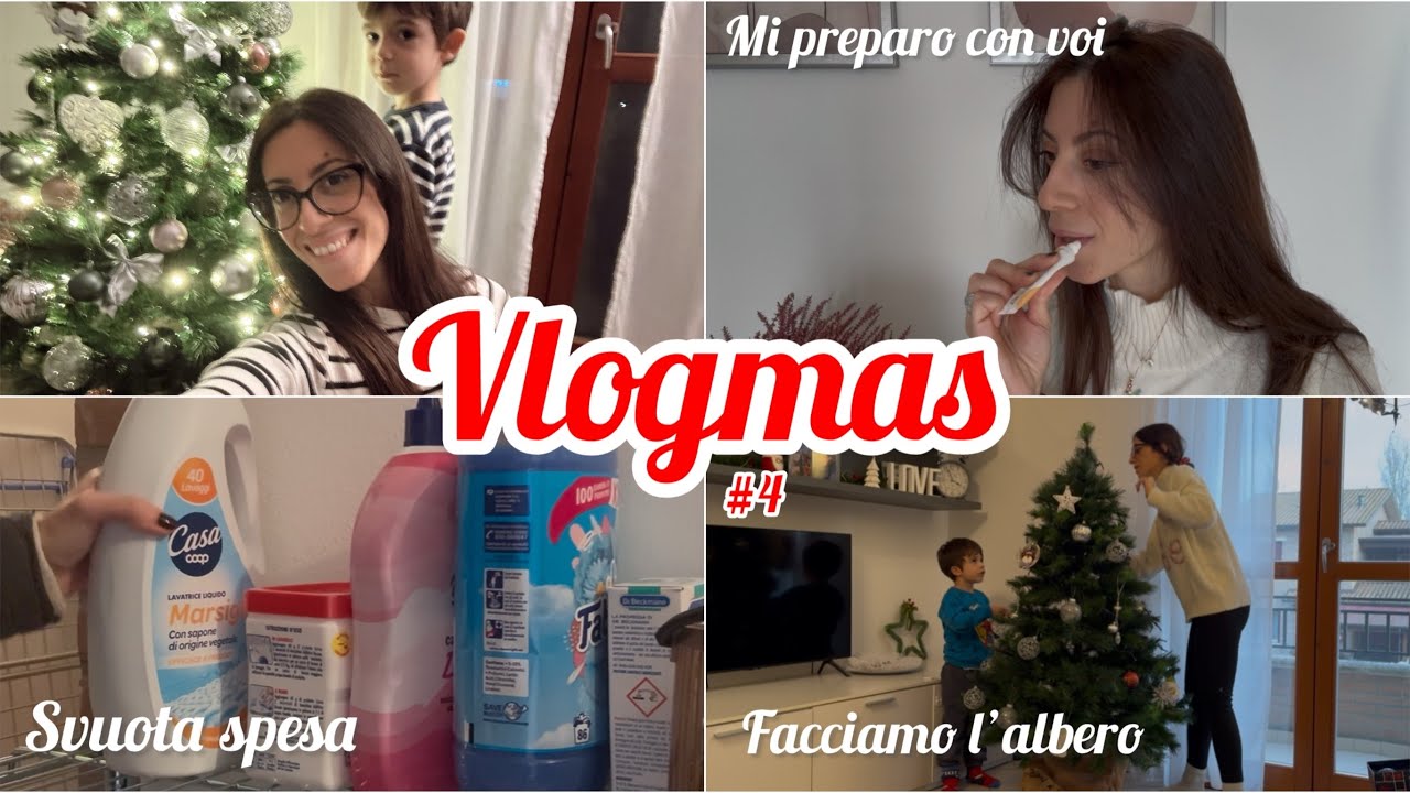 Mi preparo con voi | Facciamo l’albero 🎄 | Merenda golosa 🍫 | Vlogmas 🎄7 dicembre 2025 