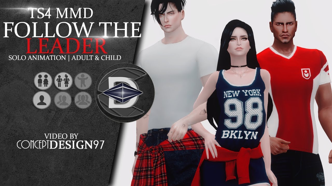 The sims 4 - MMD dance : FOLLOW THE LEADER  (ft. Jennifer Lopez) *TEMPORARY DOWNLOAD*