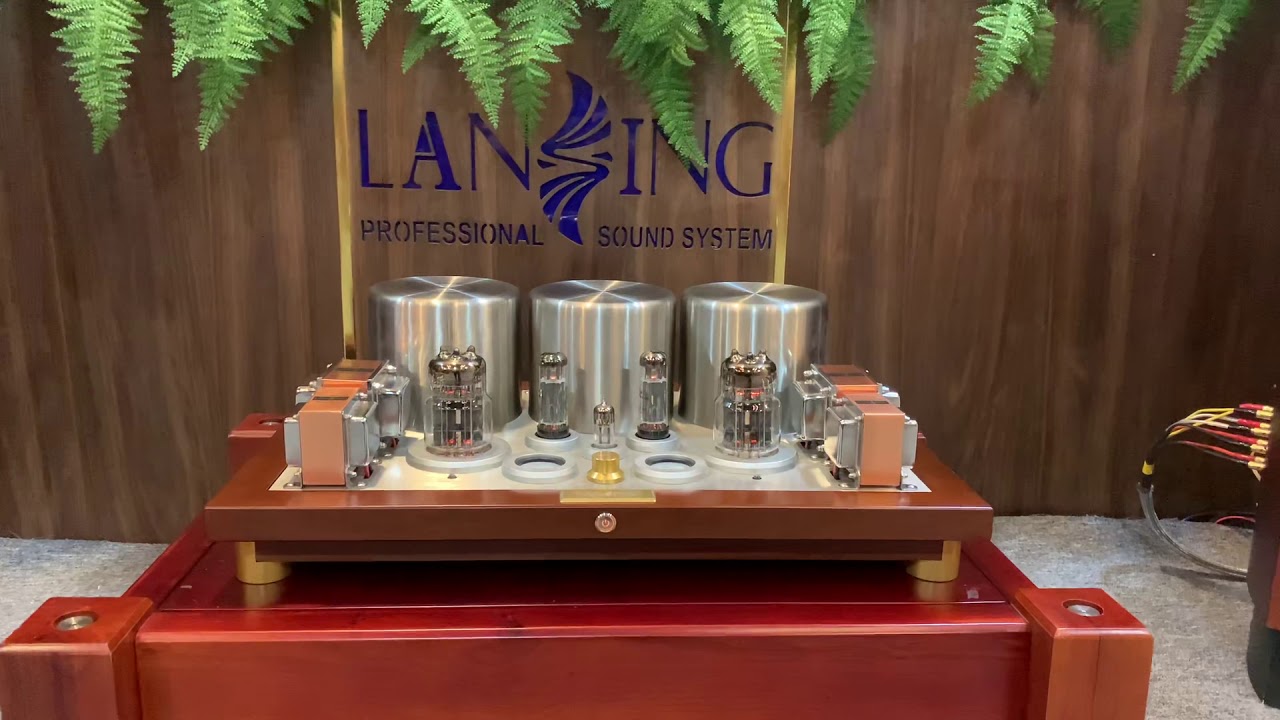 Lansing Audio Stereo Tube Amplifier 6C33C High-end SE Triode Class A, EL34,12AT7