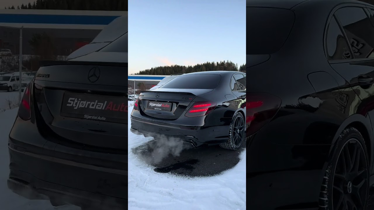 Mercedes E63S AMG -20 CELSIUS ENGINE SOUND  #mercedesamg #e63s #amg #mercedes  #shorts #subscribe