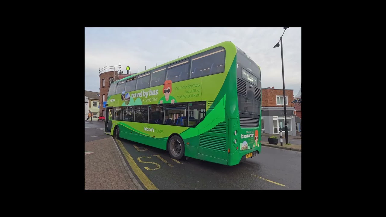 Southern Vectis 1744 on Isle of Wight service 1 (Newport - Cowes) (2026).