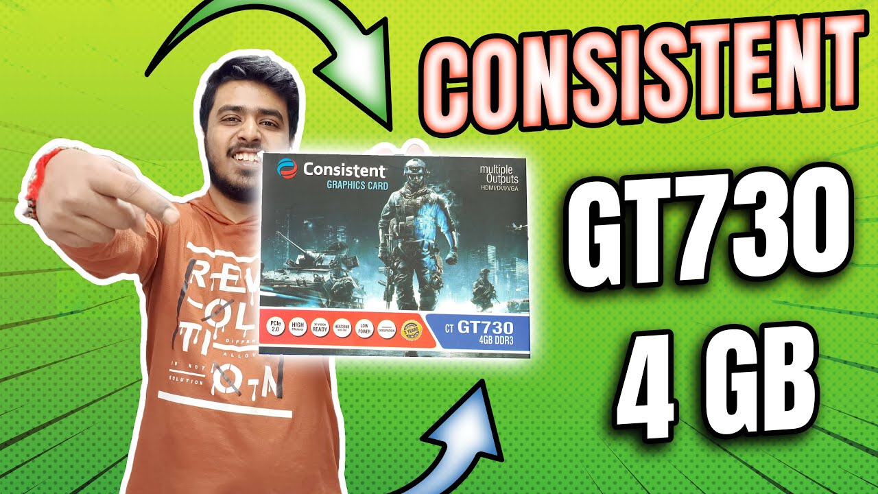 Consistent GT730 4GB Graphics Card Unboxing & Review | Can it Run GTA 5? | Best GPU Under 3K