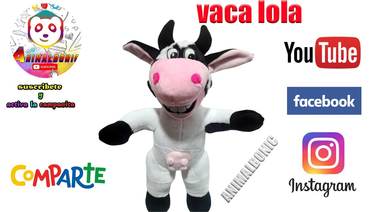 Vaca lola//como hacer vaca en peluche//vaquita lola molde//vaquita patrón