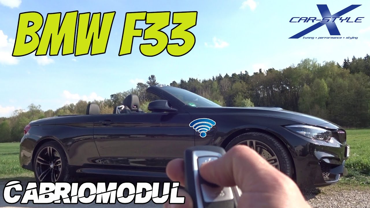 Cabriomodul, Dachmodul, Verdeckmodul - XCar-Style passend für BMW 4er F33 F83 4-Series M4