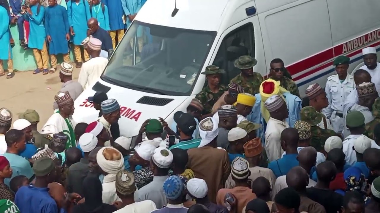 Janazah Burial Prayer for late Chief Imam of Ilorin, Sheik Bashir Solihu held at Emir's Palace