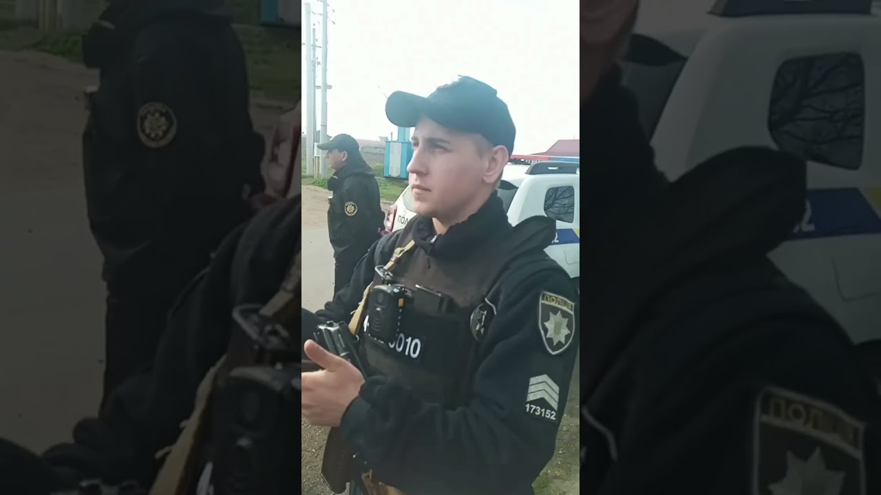 Мусора разводят водителя