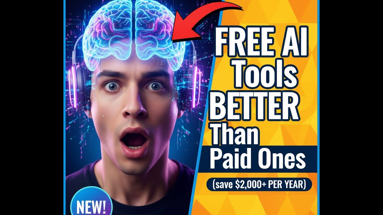 Free AI Tools BETTER Than Paid Ones (save $2,000+ per year)