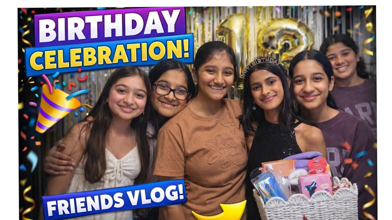 Vlog-63 Birthday celebration with friends #friend #celebration #dailyvlog #richmond #love 