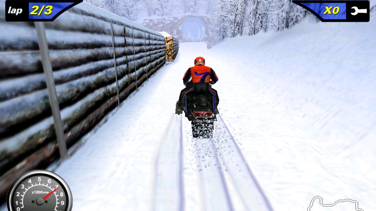 Игровое подземелье Росса: Polaris Snocross
