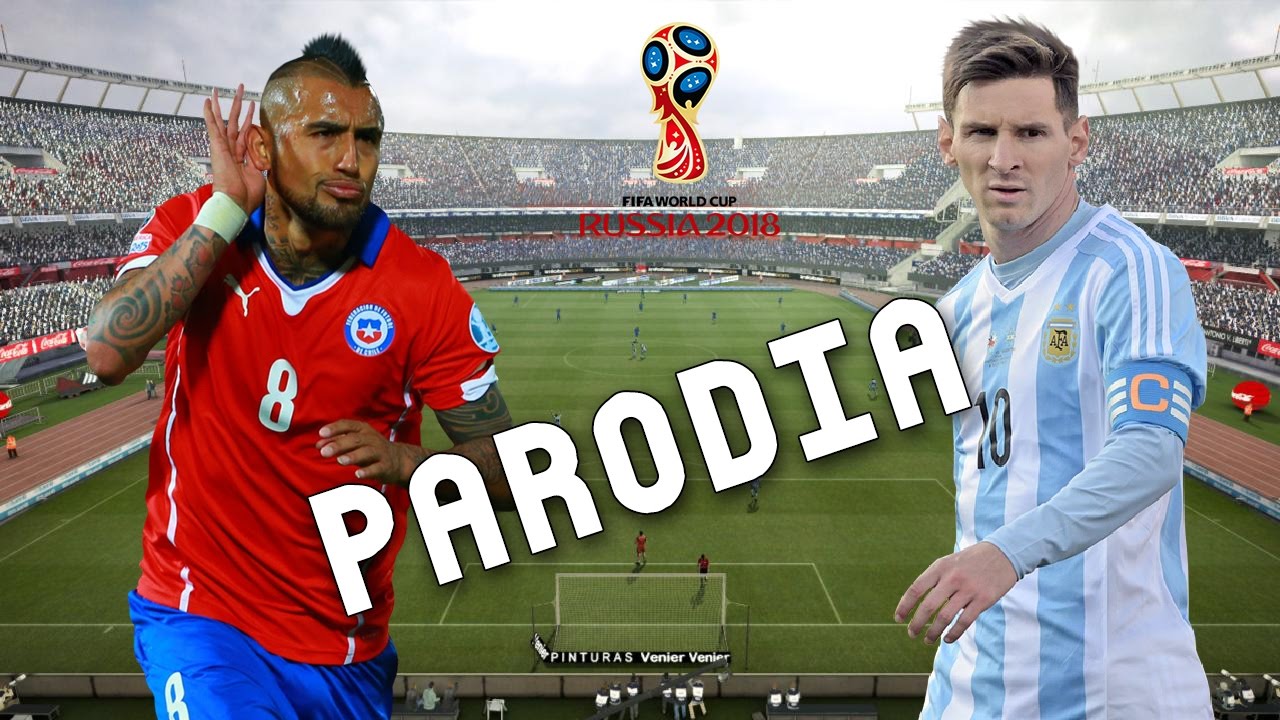 Cancion Argentina vs Chile 1-0 (Parodia Subeme La Radio - Enrique Iglesias)