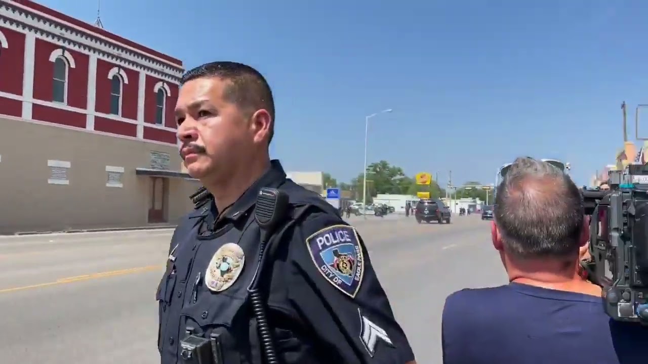 Crowds Gather as President Biden Visits Uvalde
