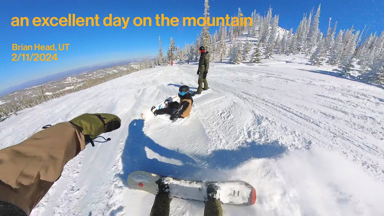 BLUE BIRD - Snowboarding Brian Head, UT