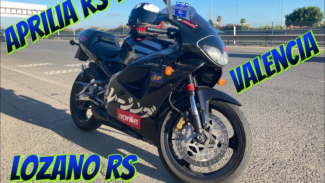✊🏻💨 APRILIA RS 125 ONBOARD VALENCIA CITY - 2Tiempos 2Stroke - GOPRO HERO 8 BLACK 2t