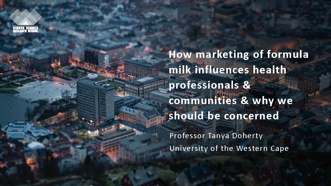 BSRS 2022: Marketing of formula milk influences health professionals. Why should we be concerned?