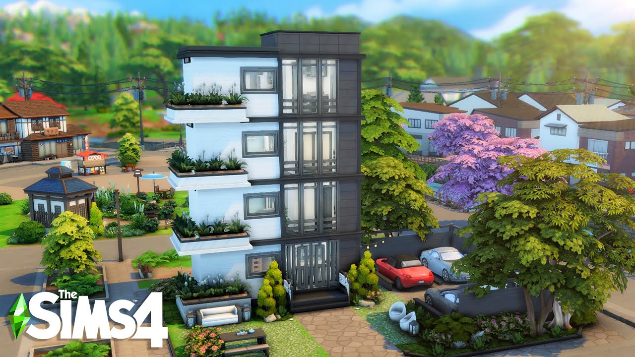Micro Condomínio | Seoul Apartments | The Sims 4 | Construção