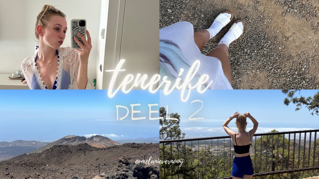 Tenerife vlog deel 2 | strand dagje en wandelen op vulkaan de El Teide
