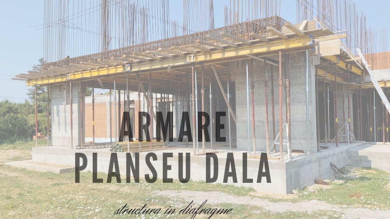 Armare planseu dala (casa P+E)