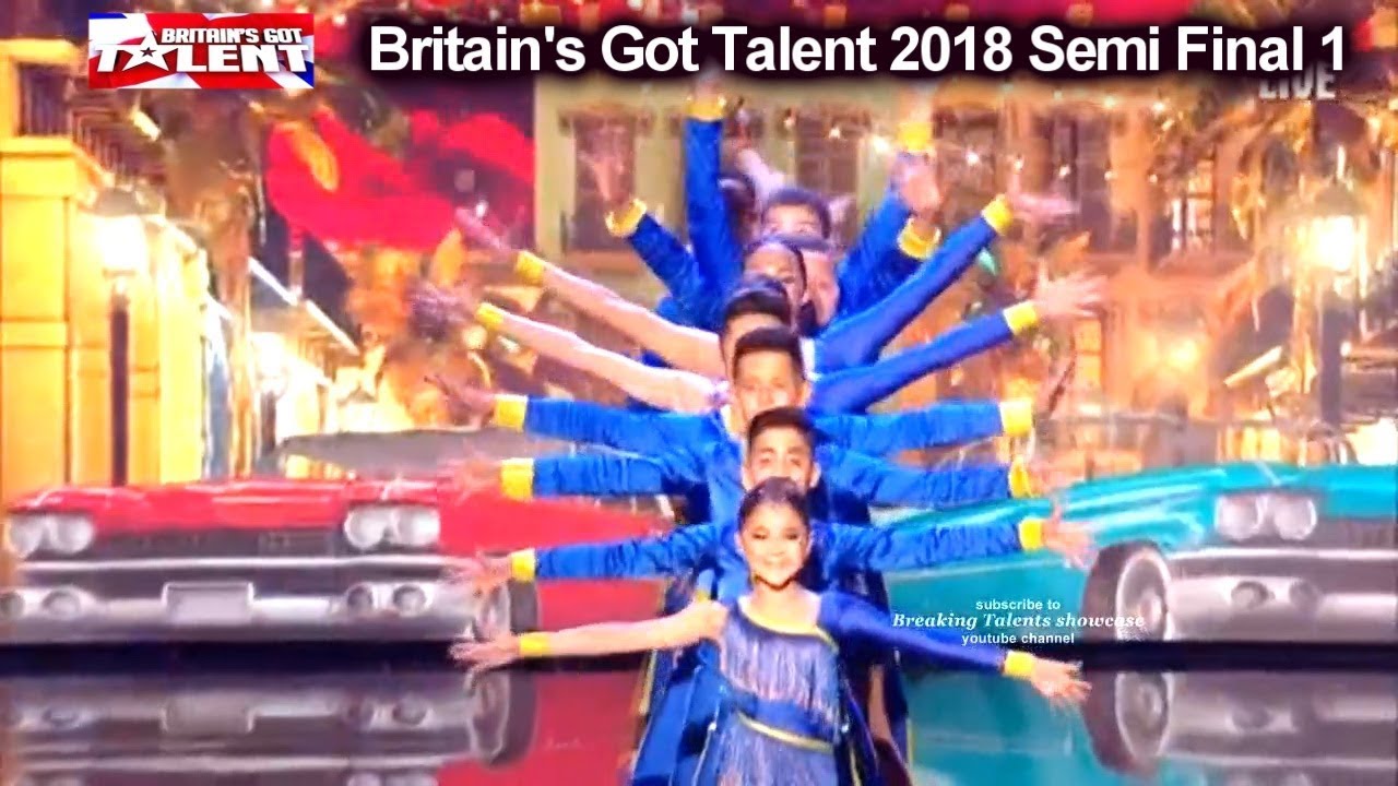 Cali Swing Britain's Got Talent 2018 Semi Final Group 1 BGT S12E08