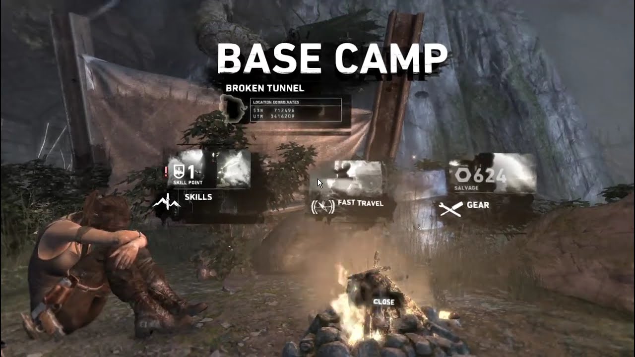 Tomb Raider GOTY (2013) -TH part 5 Base Approach & Mountain Base