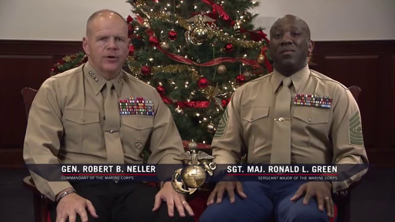 CMC and SMMC holiday message to Marines