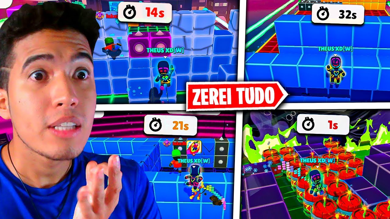 😱 ZEREI TODOS OS BLOCK DASH MAIS DIFÍCEIS DO SG EM UM ÚNICO VIDEO 🔥