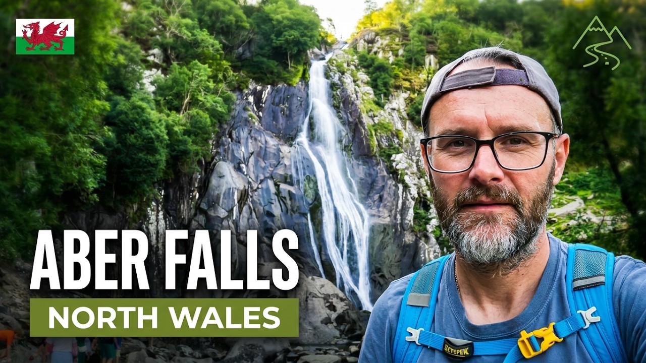 Aber Falls Waterfall & Moel Wnion Summit with Ocean Views | Epic Snowdonia Hike 🏴󠁧󠁢󠁷󠁬󠁳󠁿❤️🥾