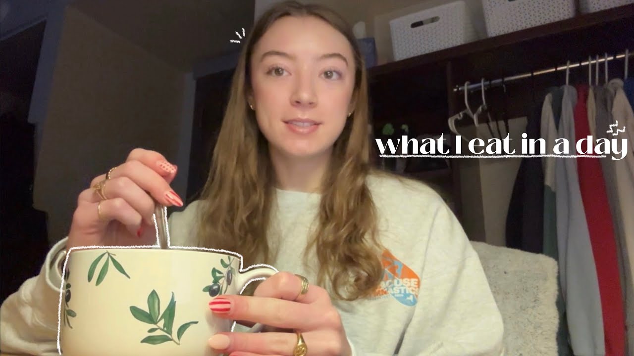 What I ate from my dorm for every meal today! | food vlog