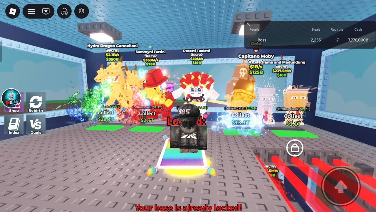 welcome everyone today we are going to live in steal a brainrot (trading live) if u trade then cmnt😎