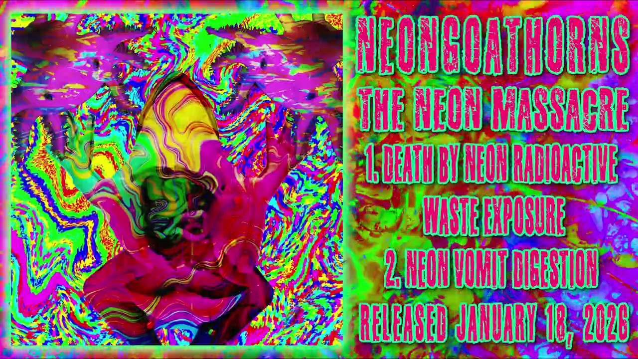 Neongoathorns - The Neon Massacre [Full Album] (Harsh Noise)