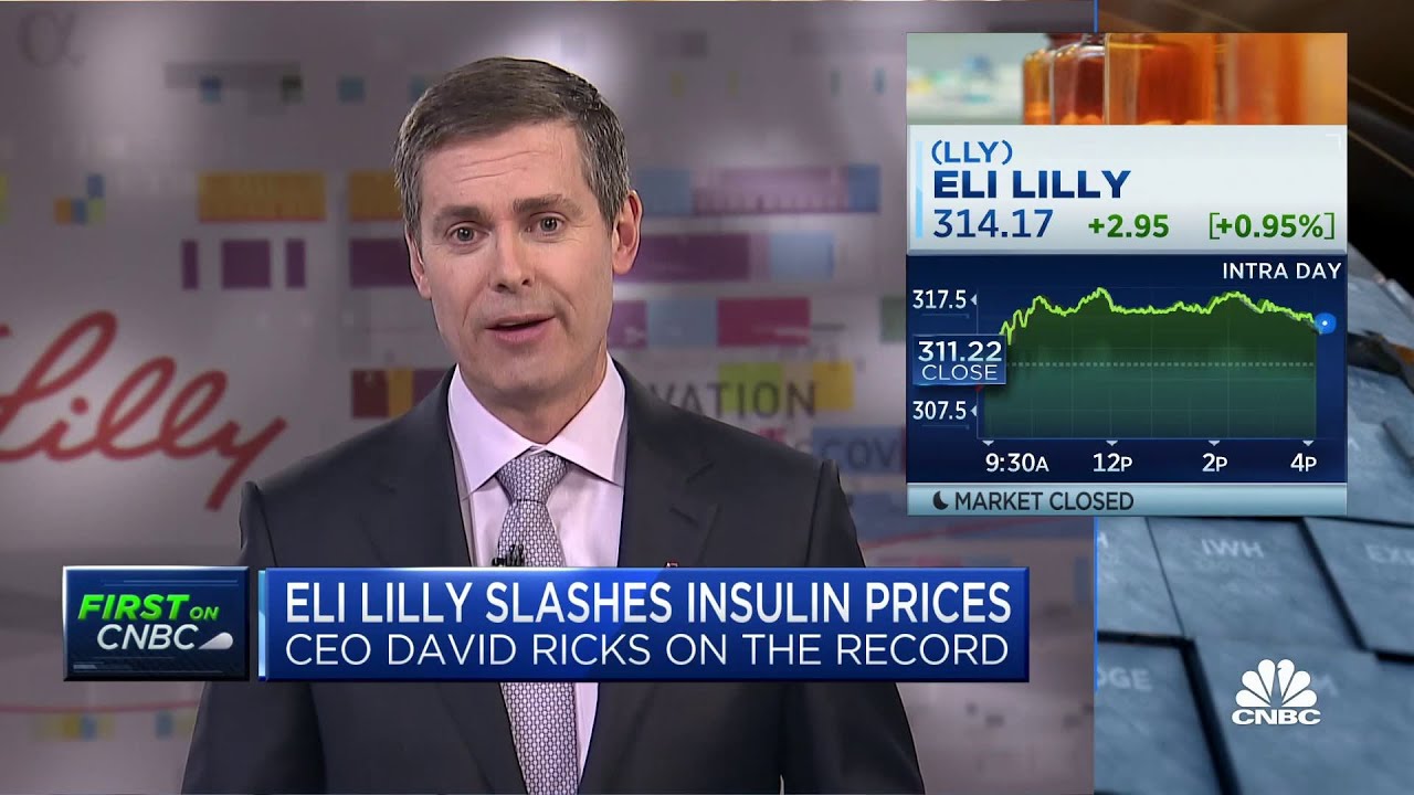 Eli Lilly CEO on slashing insulin prices, approval timelines for weight-loss and Alzheimer's drugs