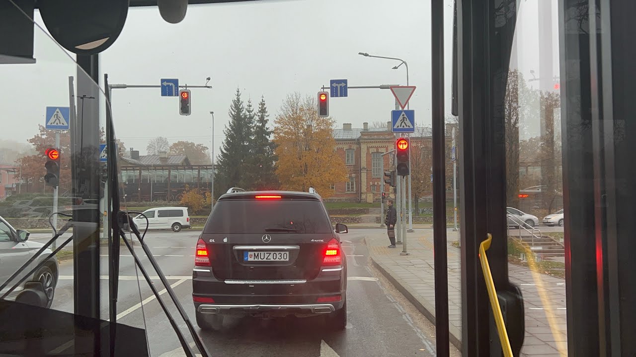 Vilniaus transportas. 6G autobusas: Parko g. - Olandų g. - Žaliasis tiltas (laikina)