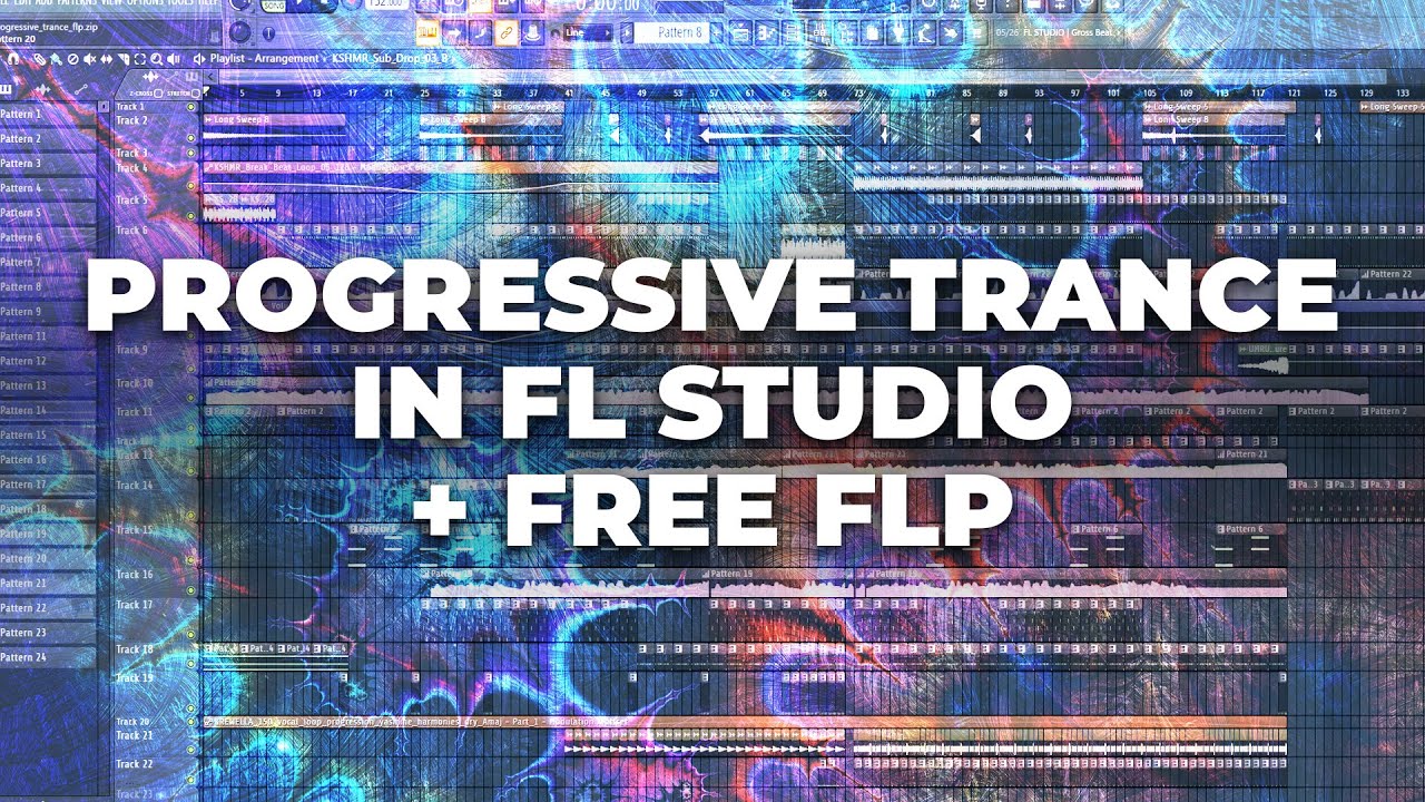 Progressive Trance in FL Studio (FREE FLP PROJECT FILE)