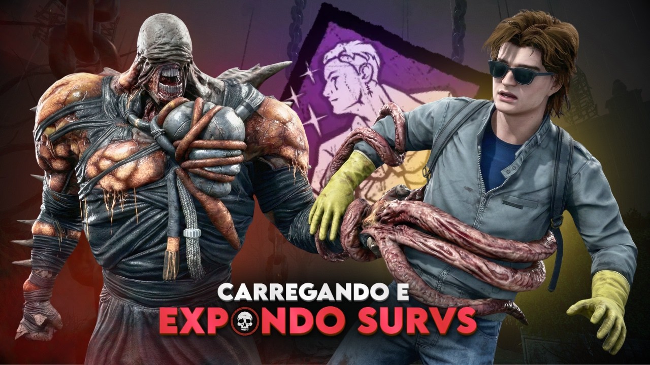 Fiz O Nemesis Ficar com Socos INFINITOS Que Dão InstaDown Nos Survivors